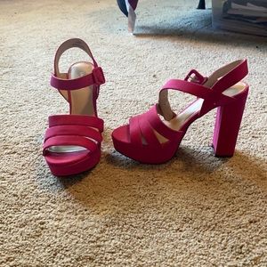 Hot Pink Heels